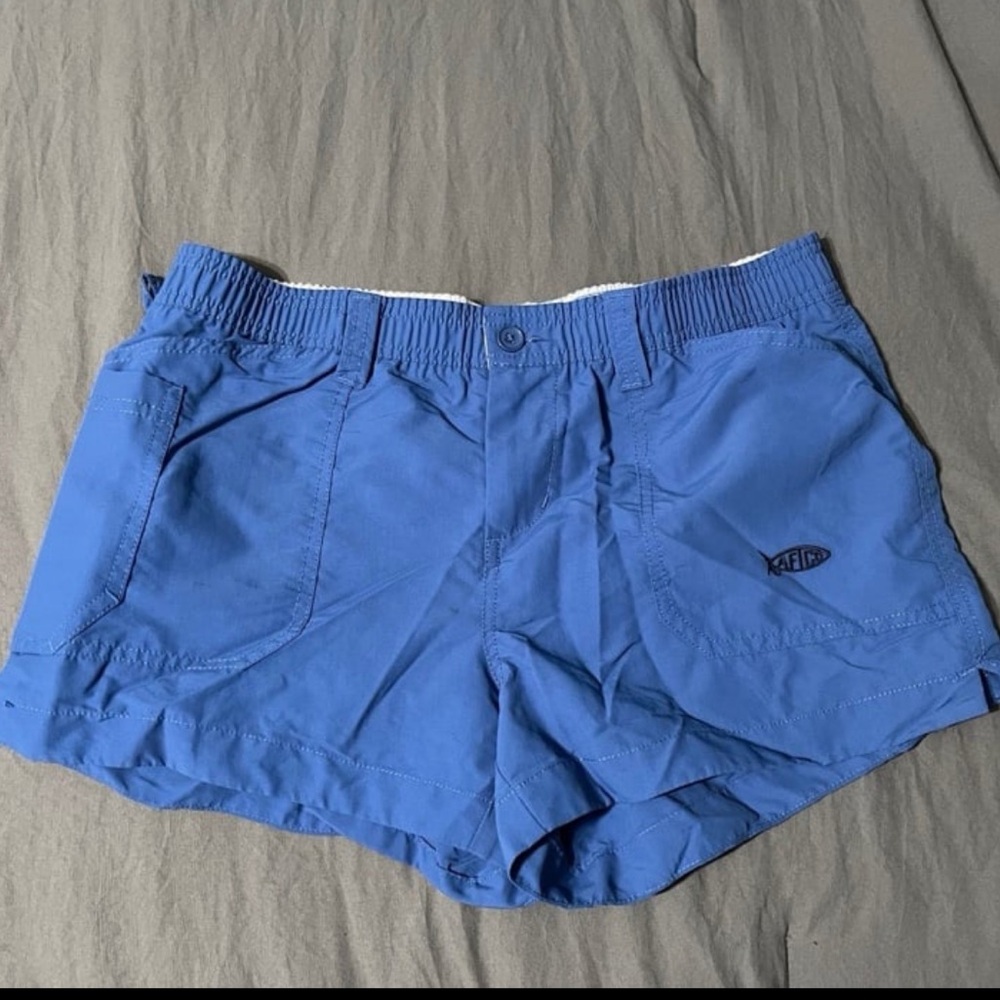 AFTCO Women's Athletic Blue Shorts